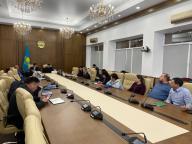 В Акимате по области Ұлытау прошло совещание по вопросам экспертизы проектов. 