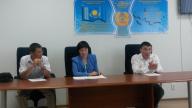 Круглый стол с представителями партии «Нур Отан» и инспекции финансового контроля на тему противодействия коррупции