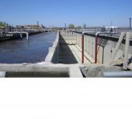 About development of clearing constructions of the water drain in East Kazakhstan