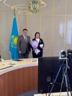 Шығыс Қазақстан облысының сарапшысы «Ерен еңбегі үшін» медалімен марапатталды