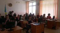 27.04.2012g. in the regional center of learning the official language of the seminar for trainers and educators districts.