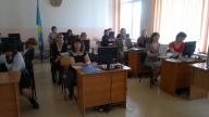 27.04.2012g. in the regional center of learning the official language of the seminar for trainers and educators districts.