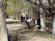«Таза Қазақстан» бағдарламасы аясында «Мемсараптама» РМК мекемесінде сенбілік өткізілді
