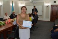 Торжественное награждение работников филиала РГП «Госэкспертиза» по Актюбинской области