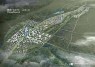 About water supply and water removal Gate-city of city-satellite in Almaty area