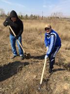 19.04.2014 года коллектив филиала РГП «Госэкспертиза» в г. Астана принял активное участие в общегородском субботнике. 