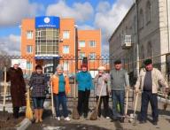 City-wide Saturday clean-up and improvement of the city of Kostanay