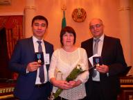 Rewarding employees for the 25th anniversary of the Independence of the Republic of Kazakhstan