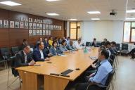 A working meeting was held with the participation of the executive secretary of the branch of the party "AMANAT" Isakov E. T.